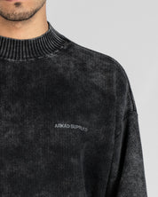 Knit Sweater Negro