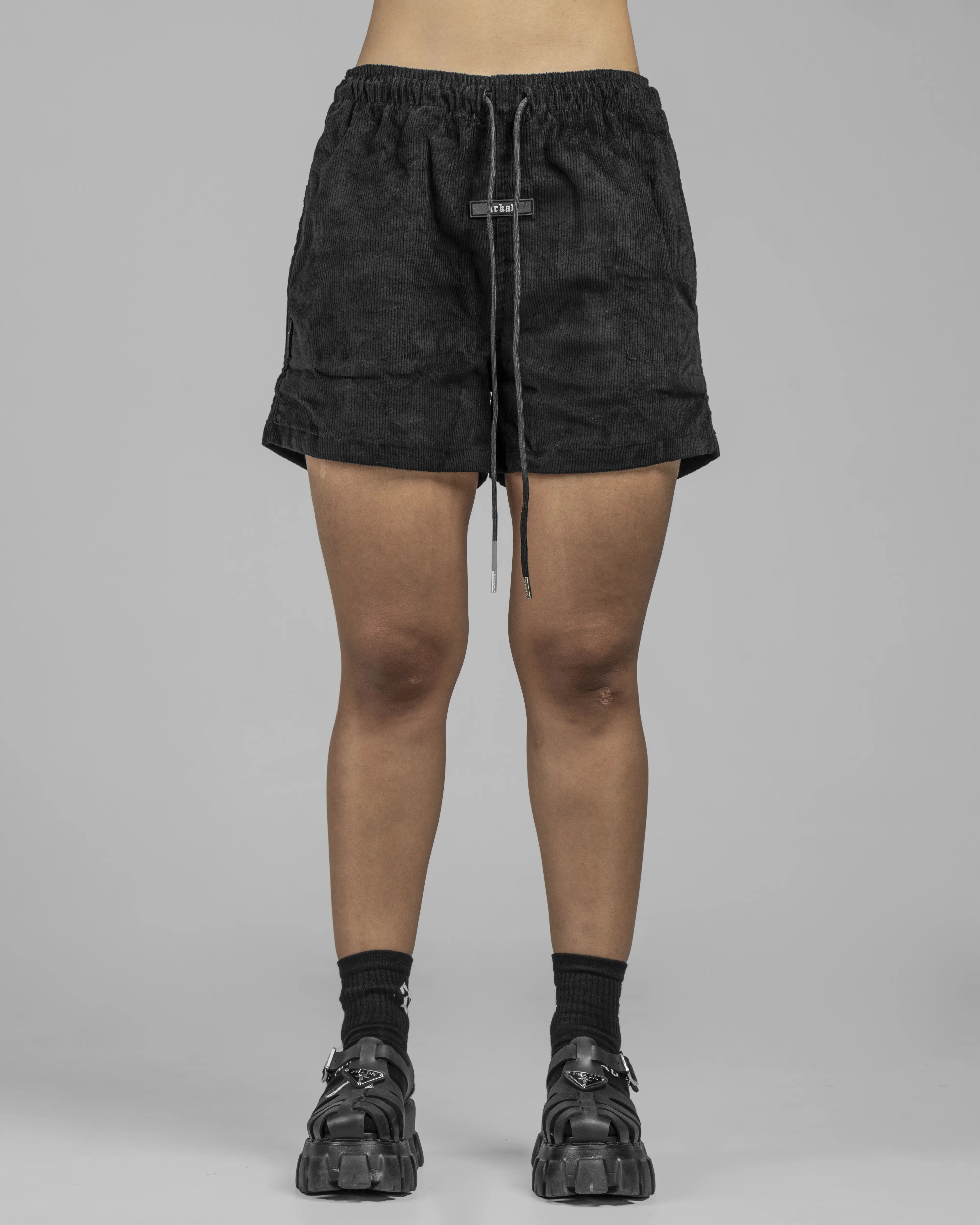 Classic Short pant Corduroy - Negro