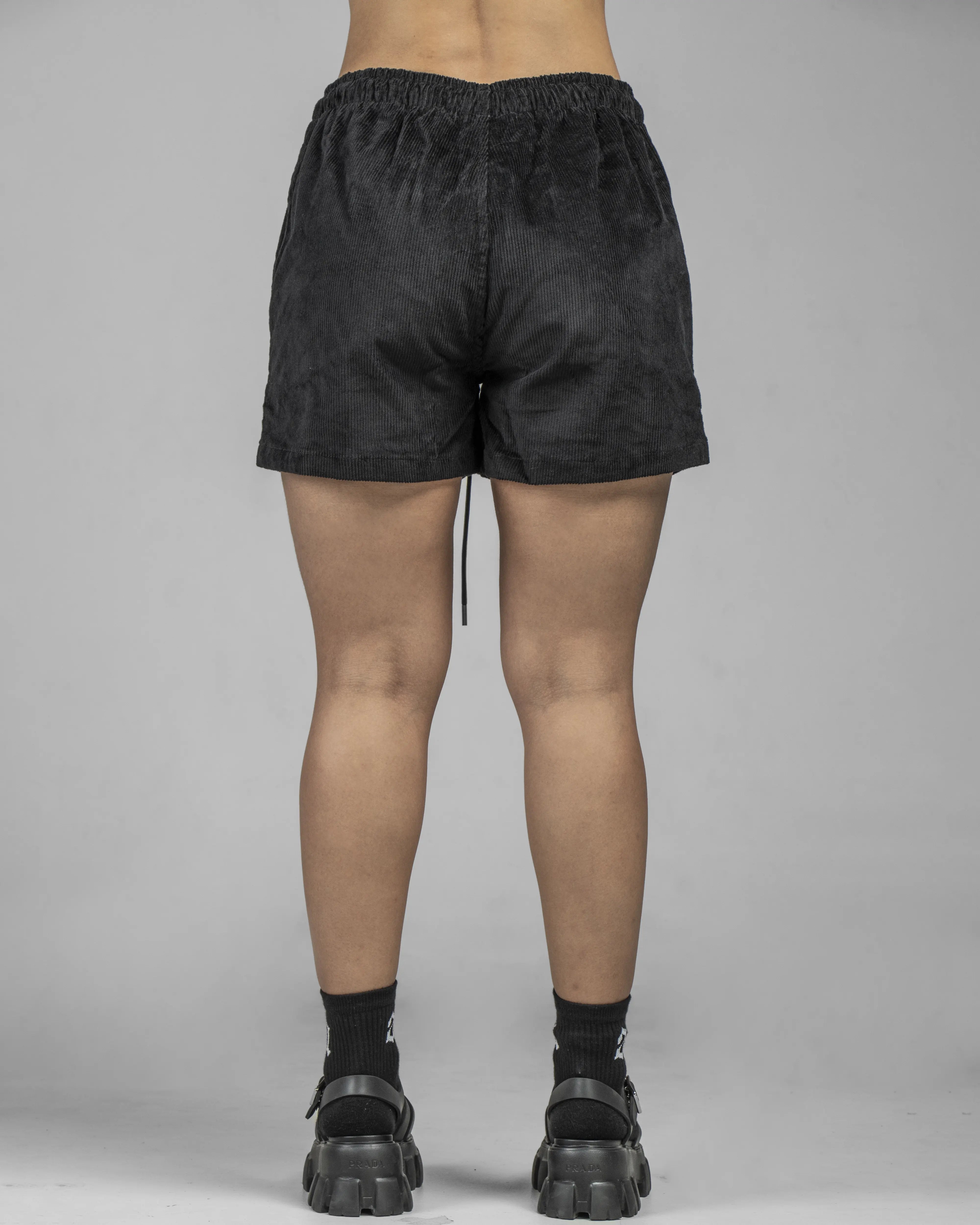 Classic Short pant Corduroy - Negro