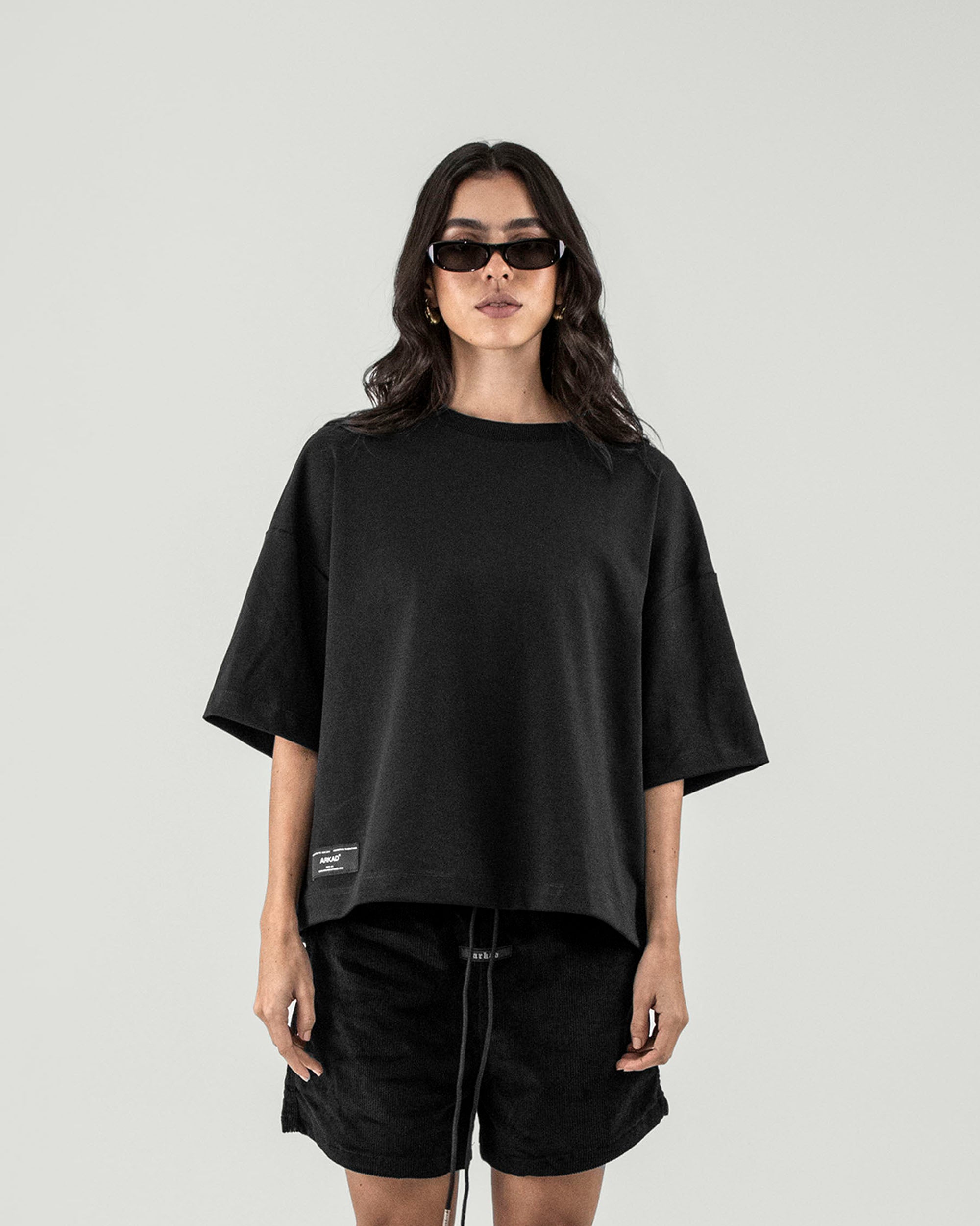 Boxy Tshirt Classics - Negra