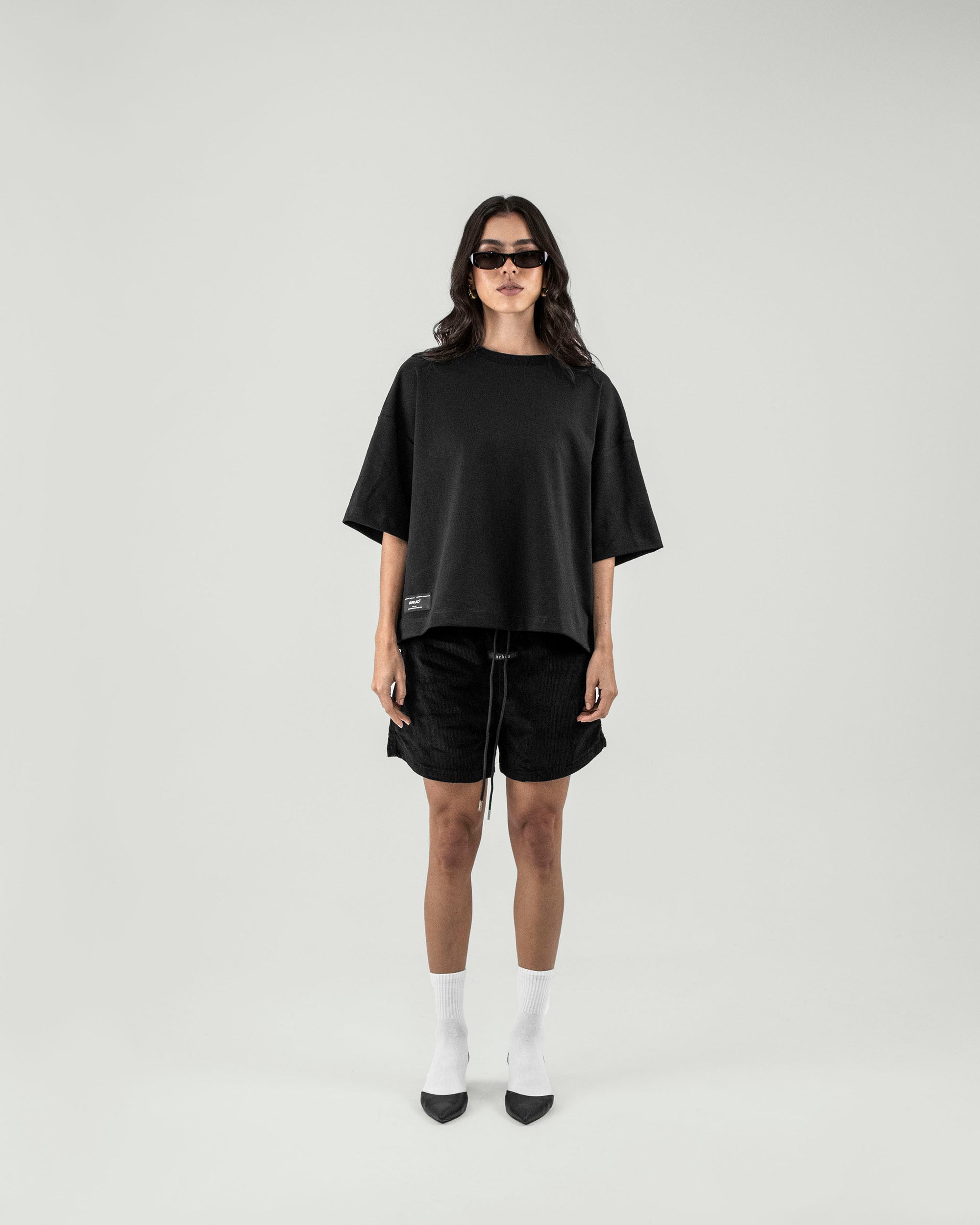 Boxy Tshirt Classics - Negra