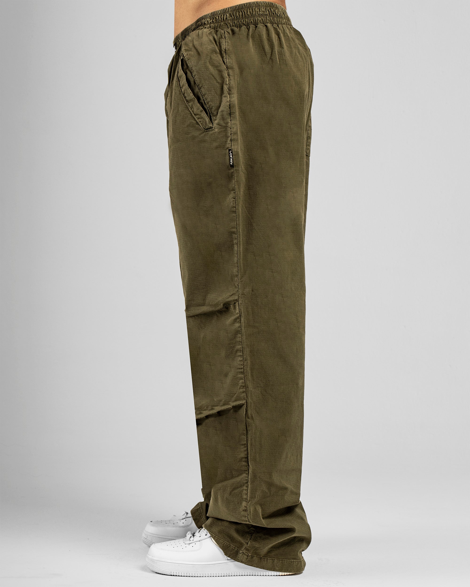 Pant Ripstop Washed Verde
