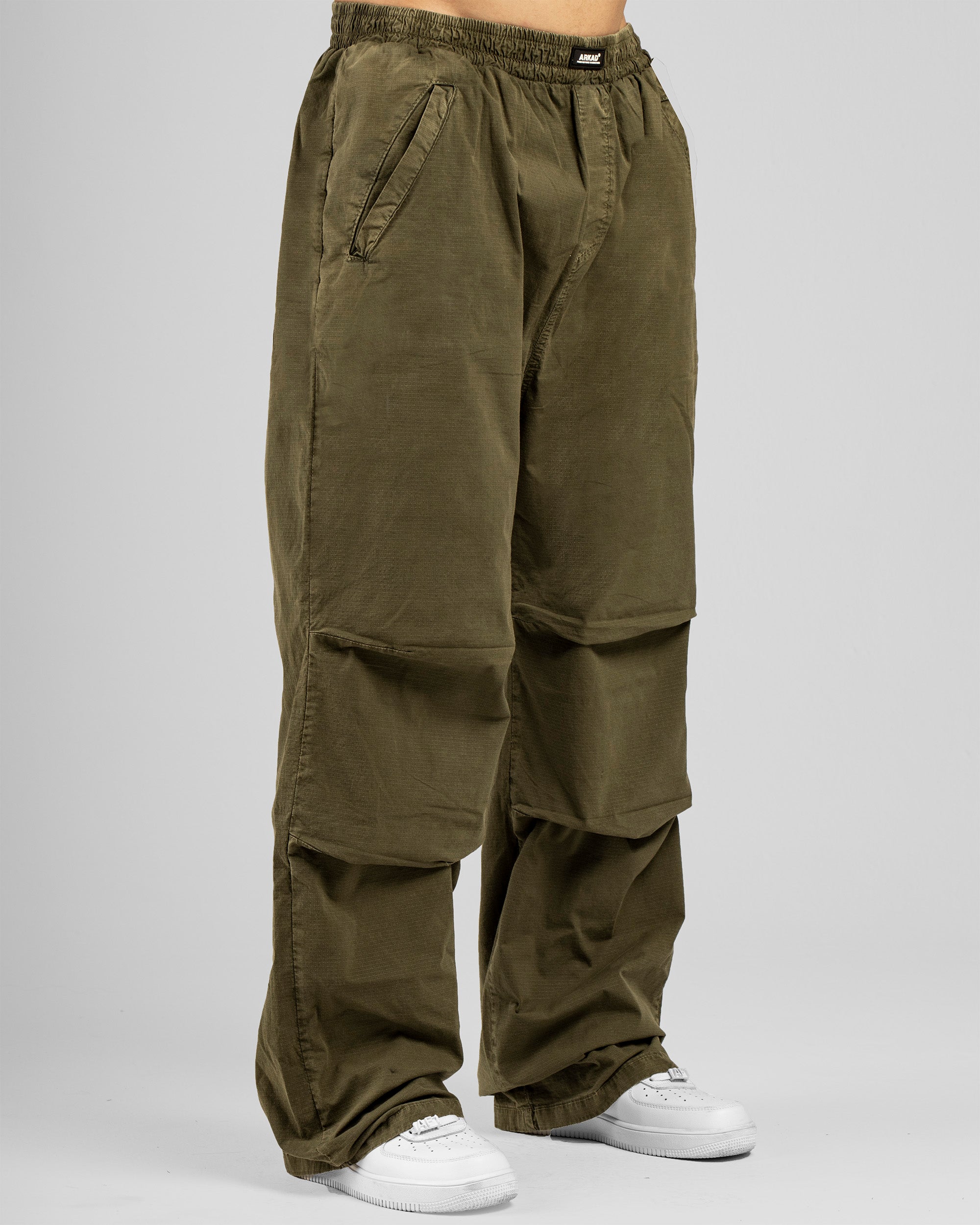 Pant Ripstop Washed Verde