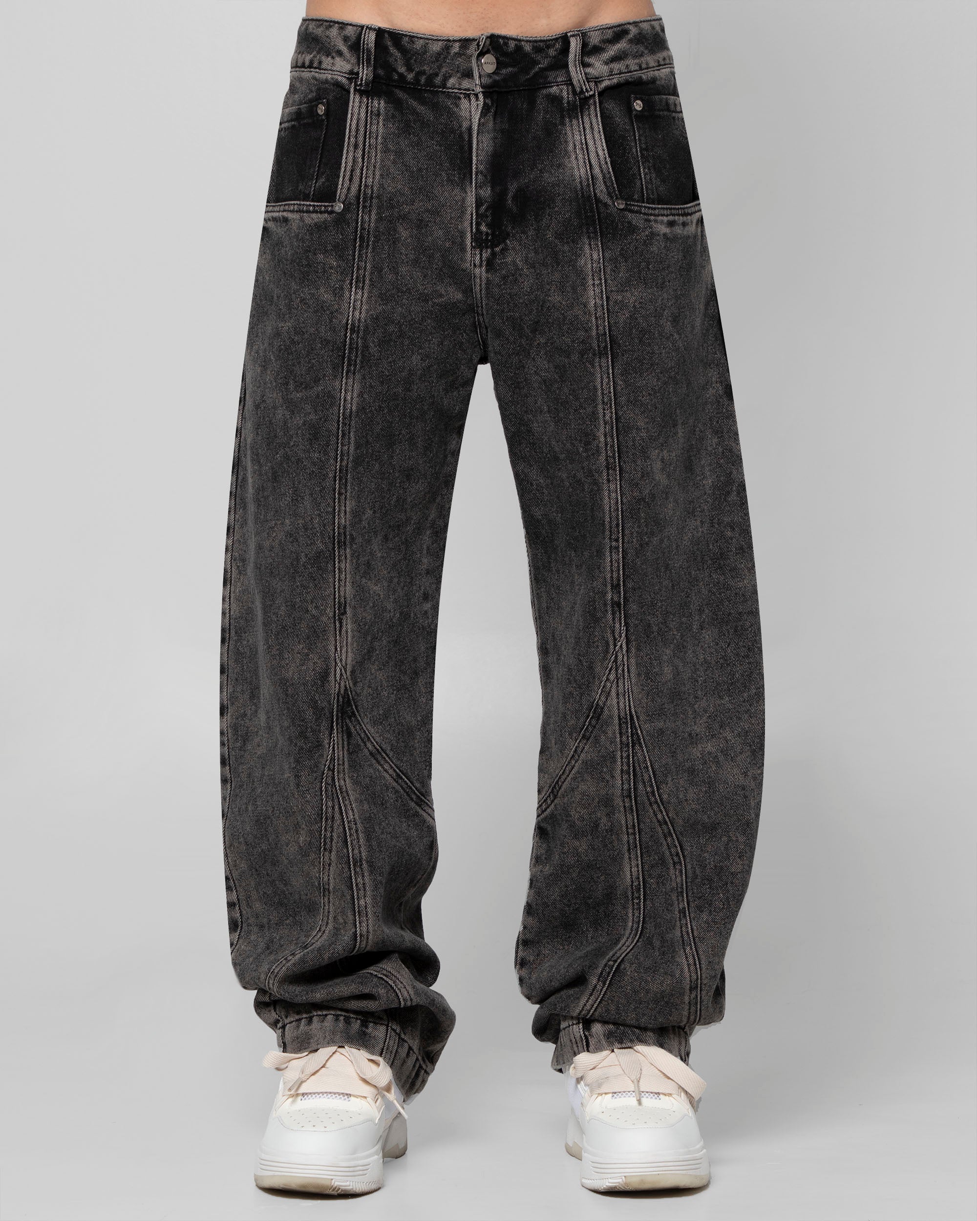 Denim Pant Negro Dirty