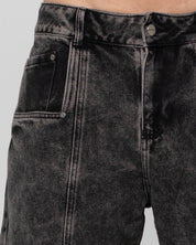 Denim Pant Negro Dirty