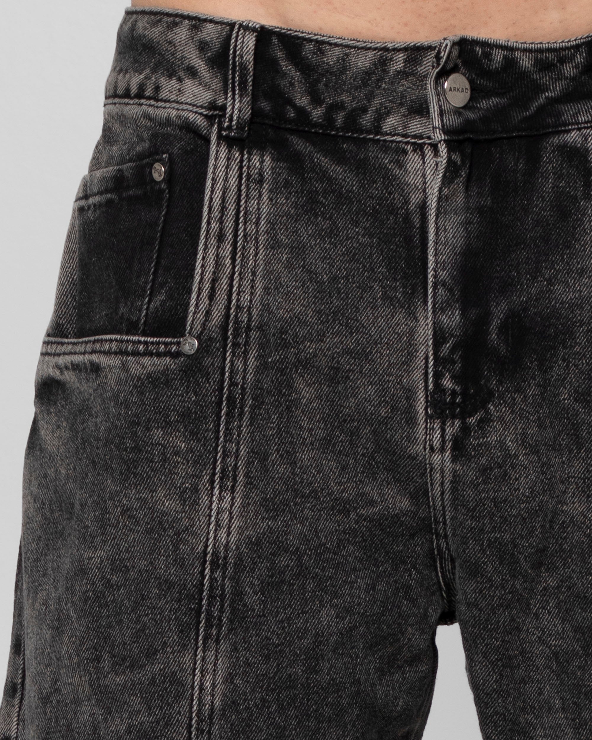 Denim Pant Negro Dirty