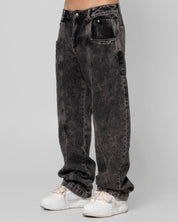 Denim Pant Negro Dirty