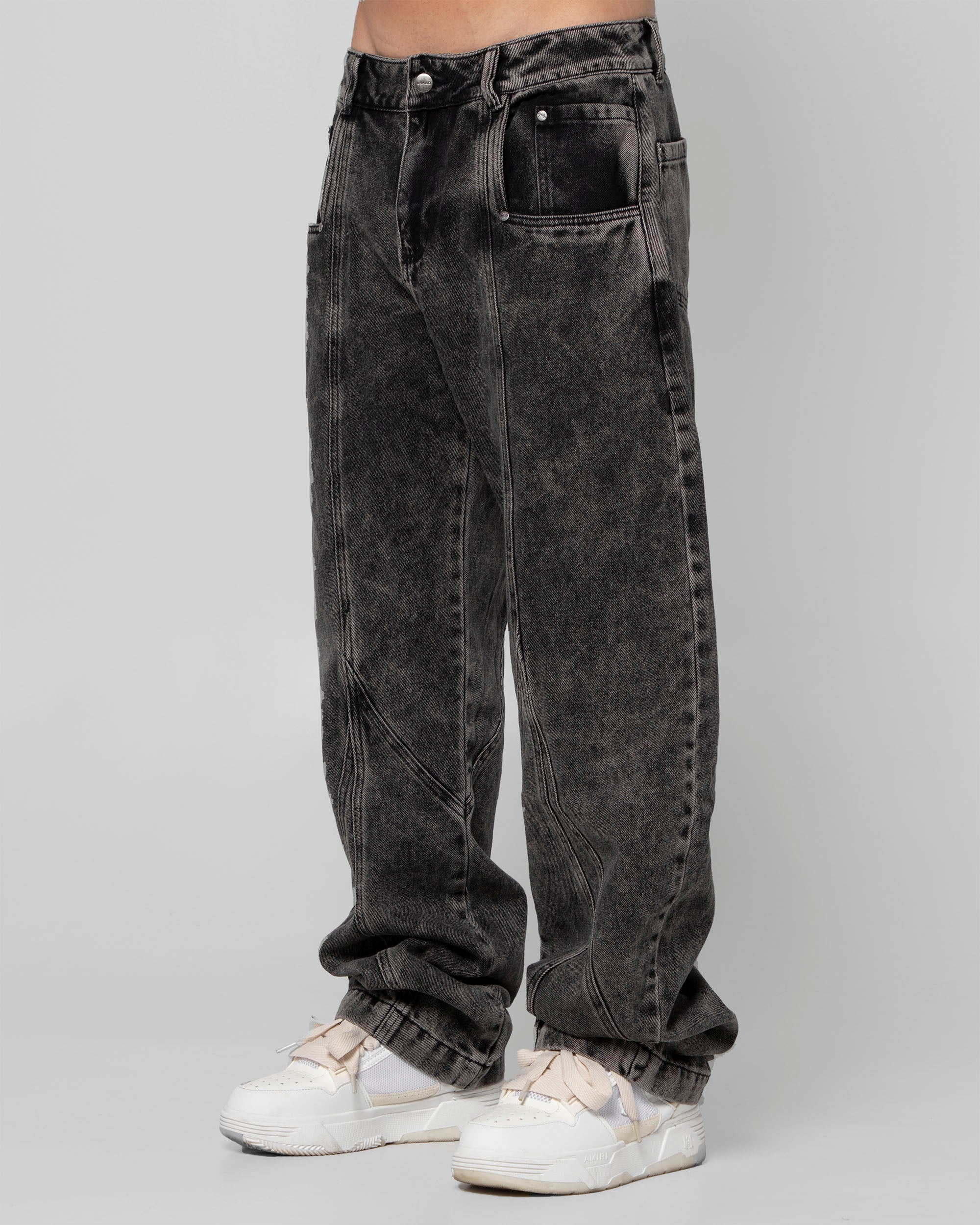 Denim Pant Negro Dirty