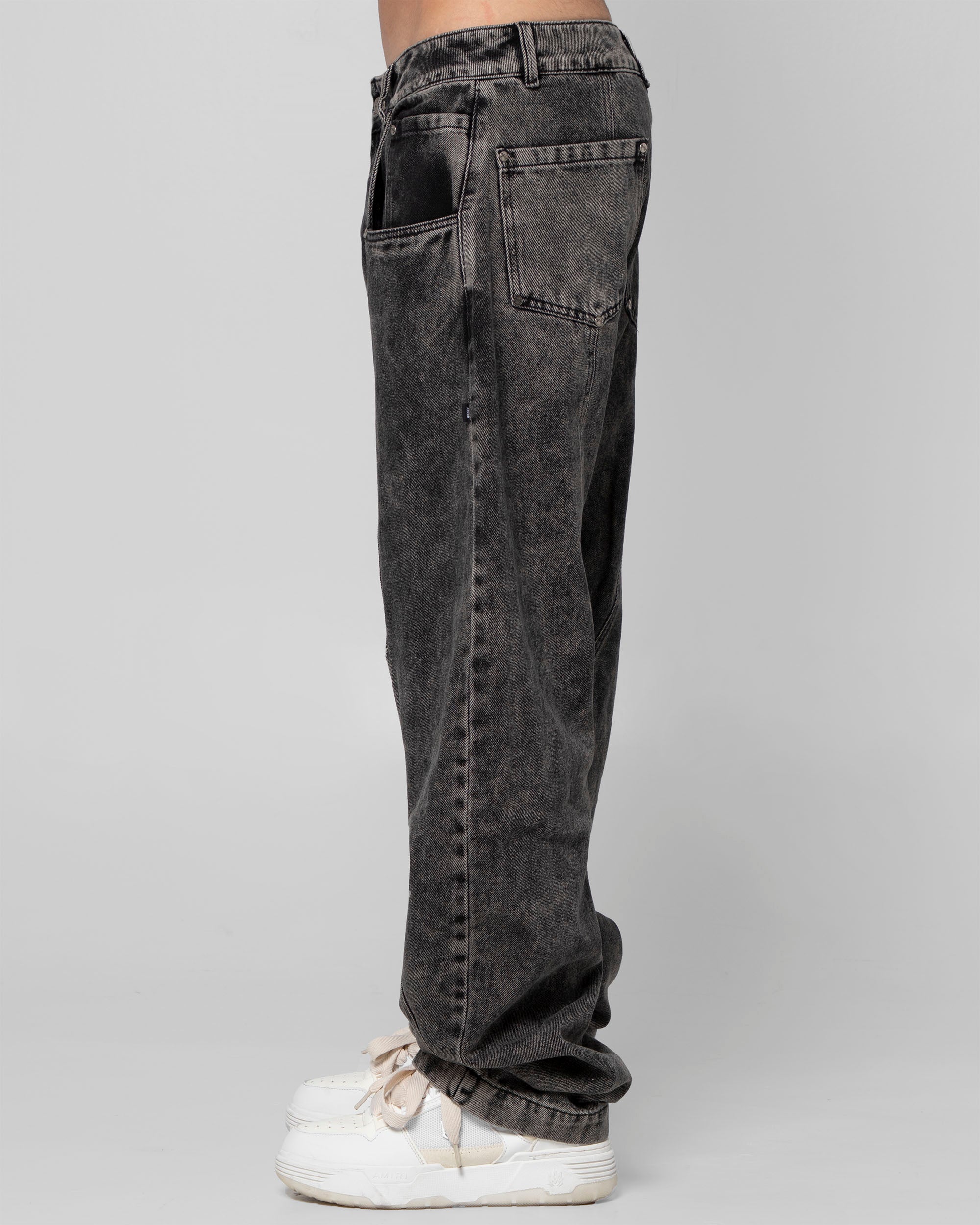 Denim Pant Negro Dirty