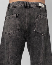 Denim Pant Negro Dirty
