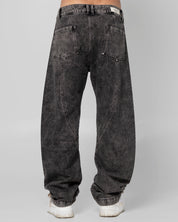 Denim Pant Negro Dirty