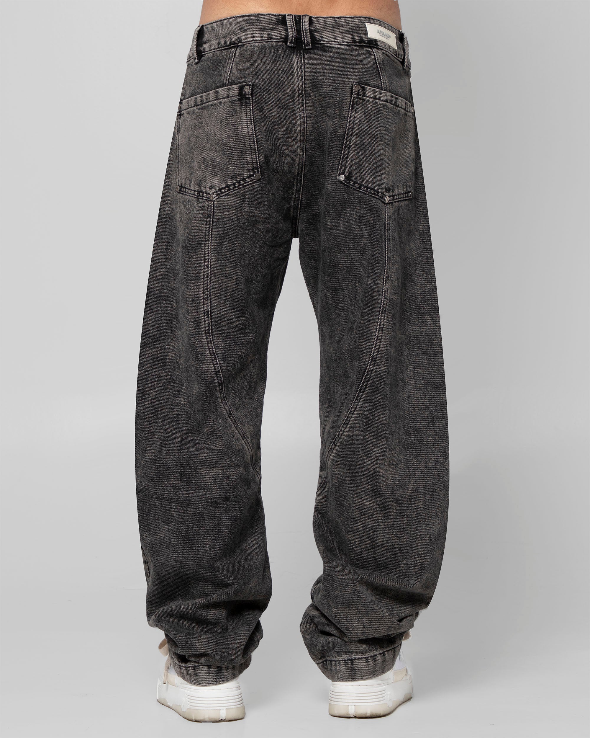 Denim Pant Negro Dirty