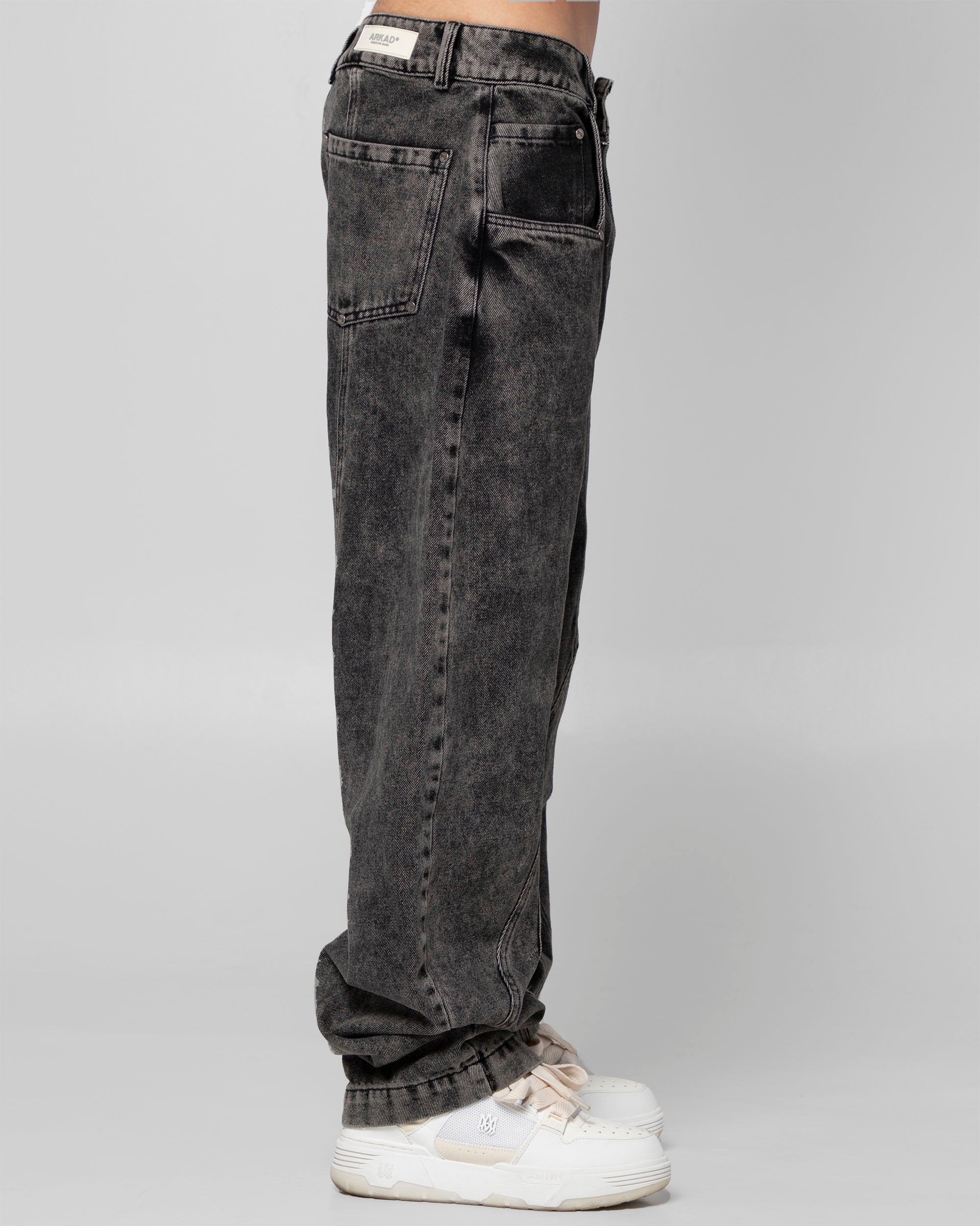 Denim Pant Negro Dirty