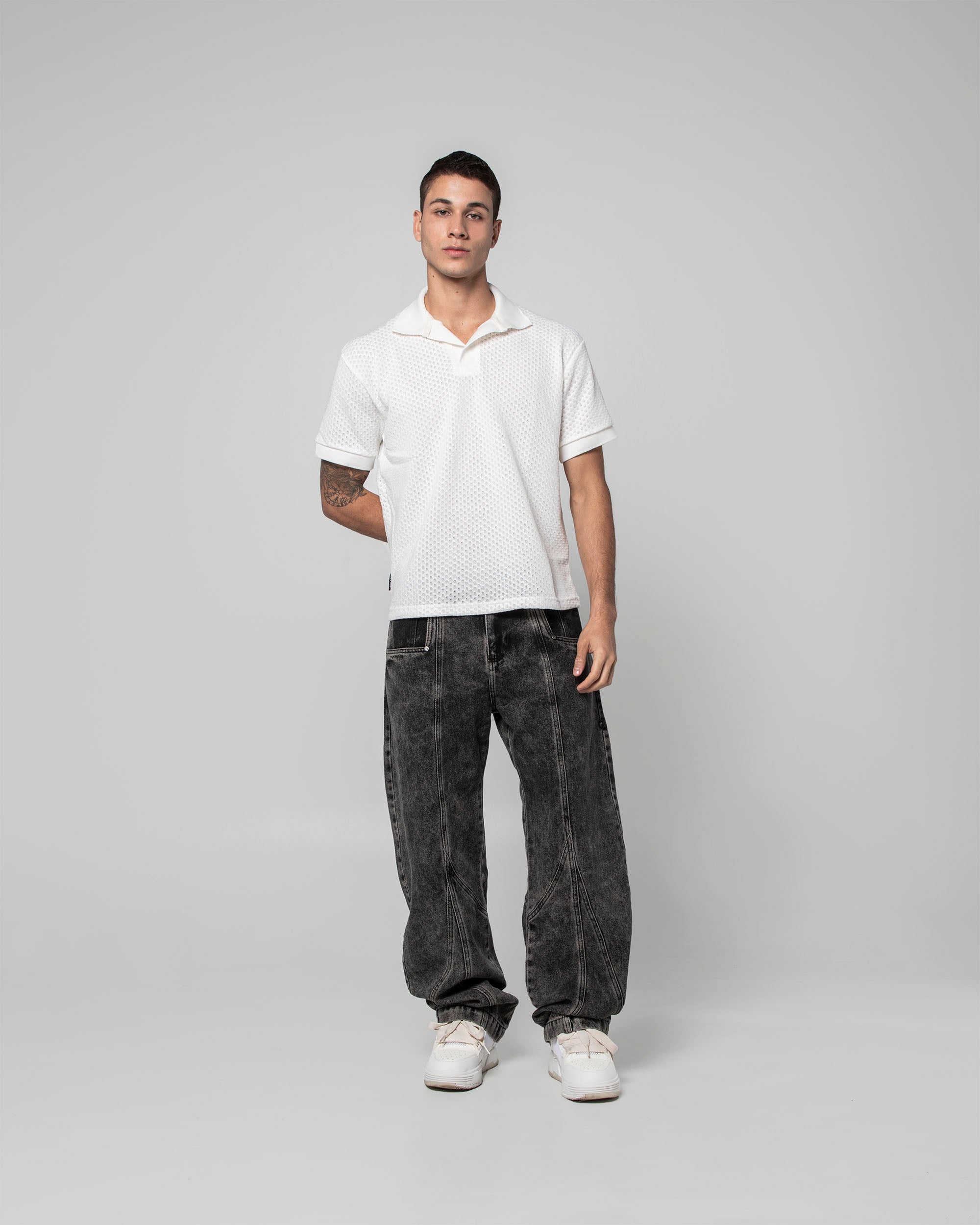 Denim Pant Negro Dirty