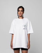 Tshirt Blanca Arkad Gang Texto Verde