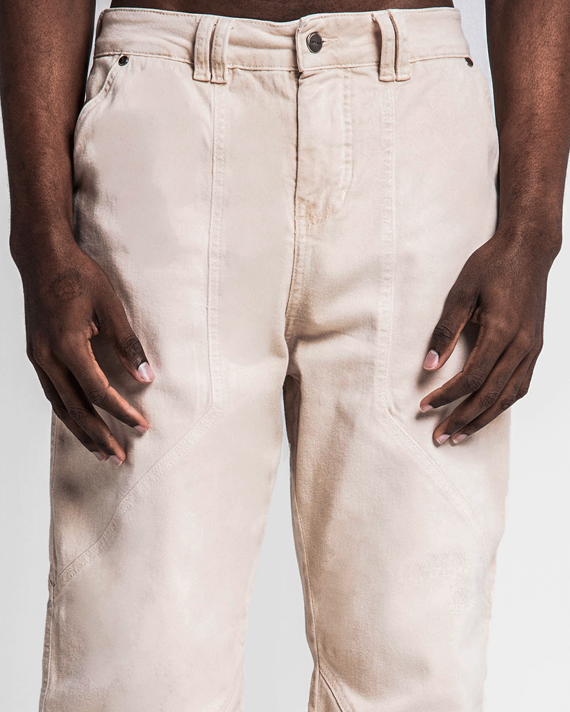 Denim Pant Caqui Cortes