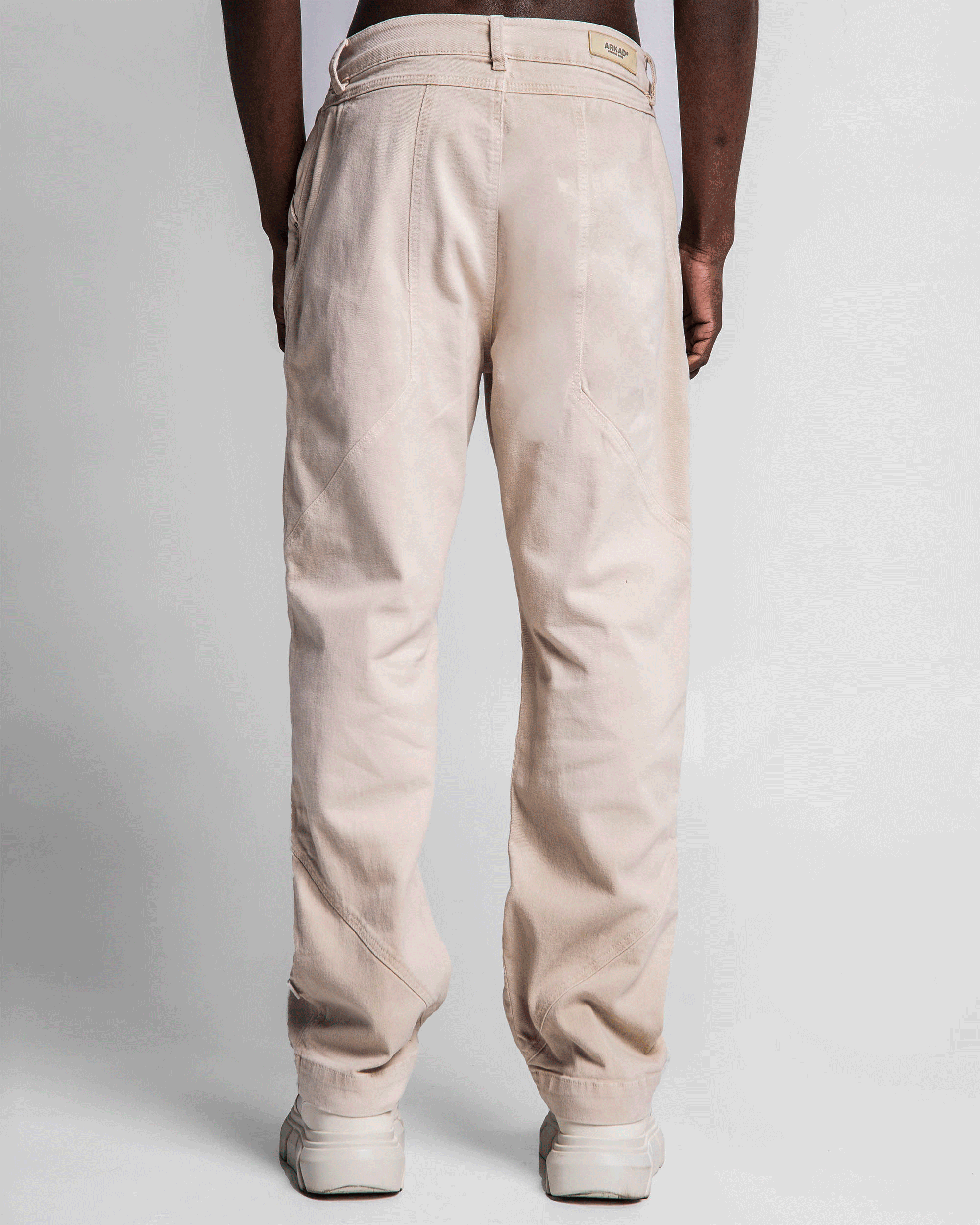 Denim Pant Caqui Cortes