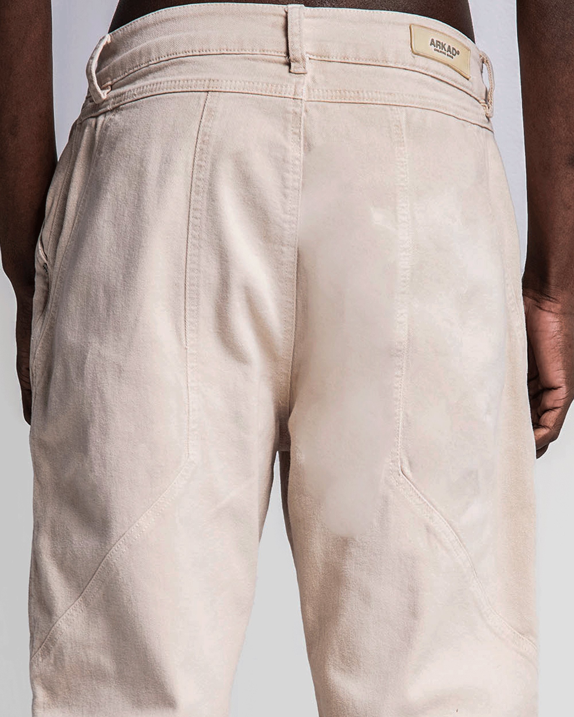 Denim Pant Caqui Cortes